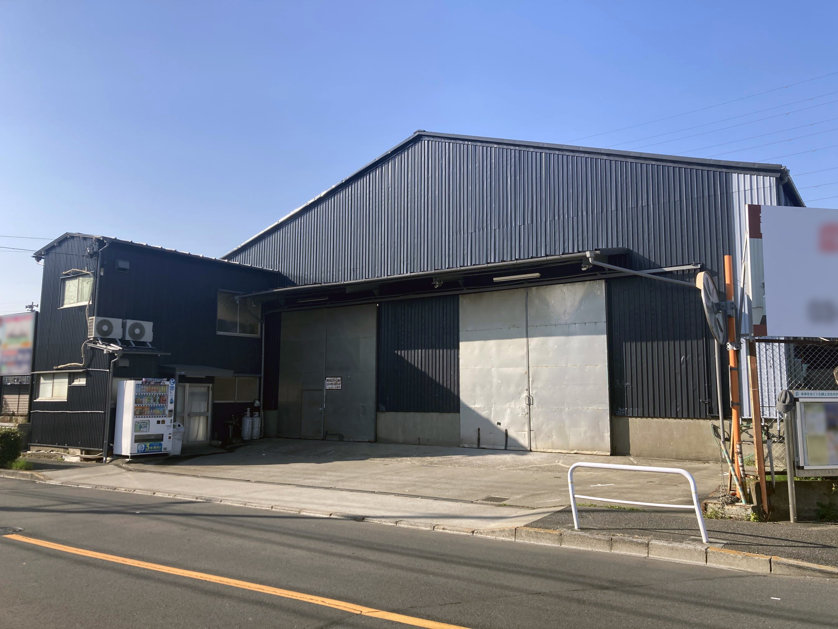 倉庫の外壁・屋根塗装・施工後