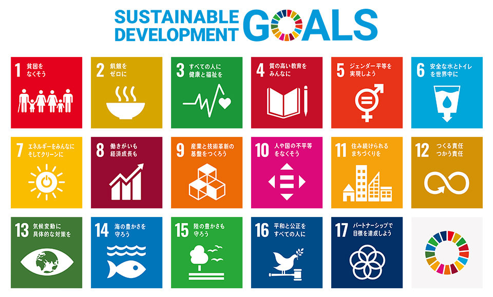 SDGs 世界を変えるための17の目標